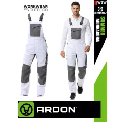   Ardon SUMMER WHITE technikai kevertszálas nyári vékony kantárosmunkanadrág - munkaruha