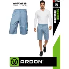 Ardon SUMMER GREY technikai kevertszálas nyári vékony rövid munkanadrág - munkaruha