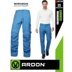   Ardon SUMMER BLUE technikai kevertszálas nyári vékony munkanadrág - munkaruha