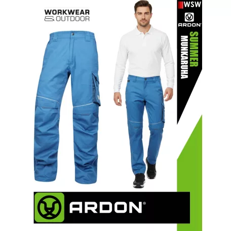 Ardon SUMMER BLUE technikai kevertszálas nyári vékony munkanadrág - munkaruha