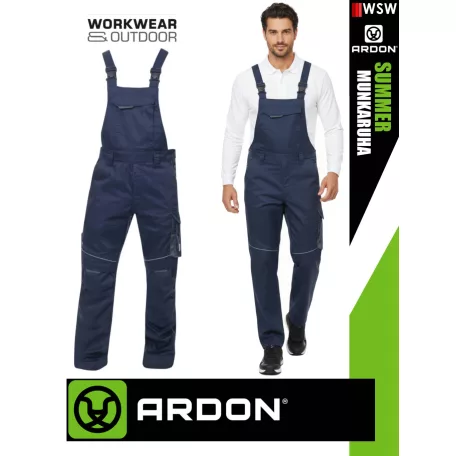 Ardon SUMMER NAVY technikai kevertszálas nyári vékony kantárosmunkanadrág - munkaruha