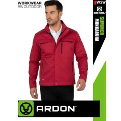   Ardon SUMMER RED technikai kevertszálas nyári vékony munkakabát - munkaruha