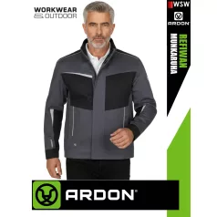   Ardon REFIWAN GREY technikai férfi antisztatikus ripstop munkakabát - munkaruha