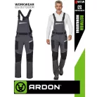 Ardon REFIWAN GREY technikai férfi antisztatikus ripstop kantáros munkanadrág - munkaruha