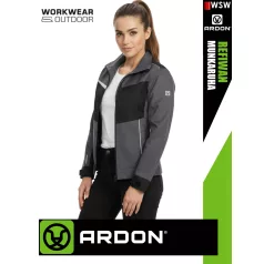   Ardon REFIWAN GREY technikai női antisztatikus ripstop kabát - munkaruha