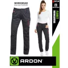 Ardon FLORET PINKBLACK technikai női stretch munkanadrág - munkaruha
