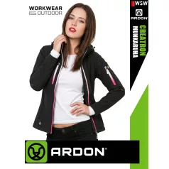   Ardon CREATRON BLACKPINK technikai softshell kabát - munkaruha