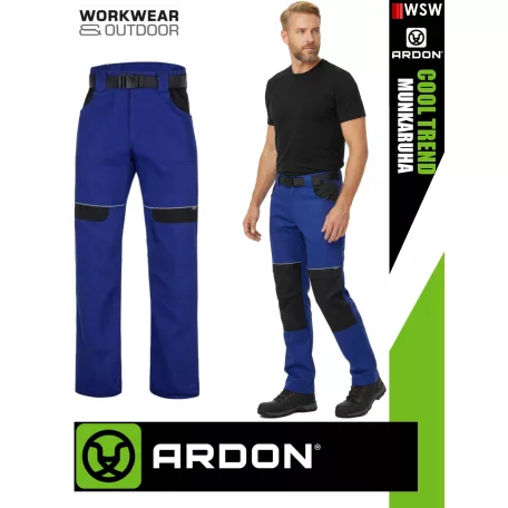 Ardon COOL TREND ROYAL technikai pamut munkanadrág övvel - munkaruha