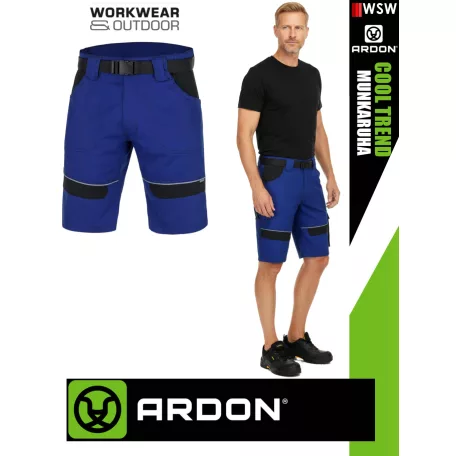 Ardon COOL TREND ROYAL technikai pamut rövidnadrág övvel - munkaruha