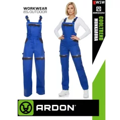   Ardon COOL TREND ROYAL technikai pamut női kantáros munkanadrág - munkaruha