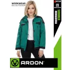 Ardon COOL TREND GREEN technikai pamut női munkakabát - munkaruha