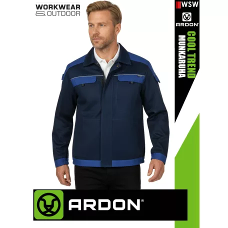 Ardon COOL TREND NAVY technikai pamut munkakabát - munkaruha