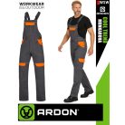 Ardon COOL TREND GREYORANGE technikai pamut kantáros munkanadrág - munkaruha