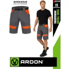 Ardon COOL TREND GREYORANGE technikai pamut rövidnadrág övvel - munkaruha
