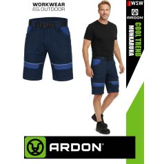   Ardon COOL TREND NAVY technikai pamut rövidnadrág övvel - munkaruha