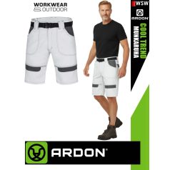   Ardon COOL TREND WHITE technikai pamut rövidnadrág övvel - munkaruha