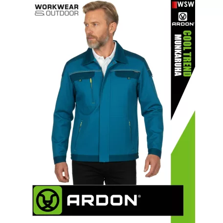 Ardon COOL TREND MIDBLUE technikai pamut munkakabát - munkaruha