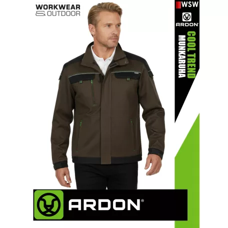 Ardon COOL TREND BROWN technikai pamut munkakabát - munkaruha