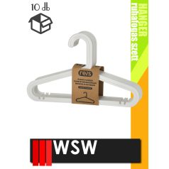   WSW HANGER ruhafogas 32 cm-es szett 10 db/csomag - tároló eszköz