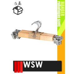   WSW HANGER ruhafogas 33 cm-es szett 5 db/csomag - tároló eszköz