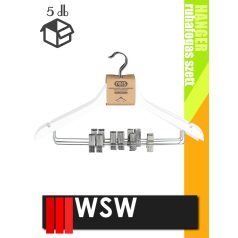   WSW HANGER ruhafogas 44 cm-es szett 5 db/csomag - tároló eszköz