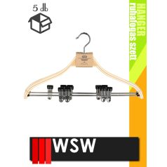   WSW HANGER ruhafogas 42 cm-es szett 5 db/csomag - tároló eszköz