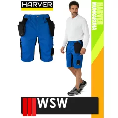   WSW HARVER ROYAL technikai kevertszálas rövid lengőzsebes munkanadrág - munkaruha