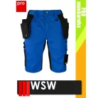 WSW HARVER ROYAL technikai kevertszálas rövid lengőzsebes munkanadrág - munkaruha