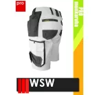 WSW HARVER WHITE technikai kevertszálas rövid lengőzsebes munkanadrág - munkaruha