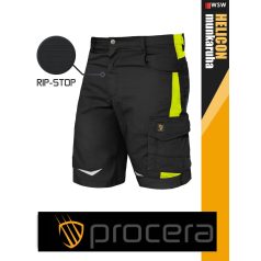   Procera HELICON BLACK rip-stop hasadásmentes technikai rövidnadrág - munkaruha