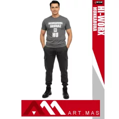   Artmas HI-WORK BLACK technikai jogger munkanadrág - munkaruha