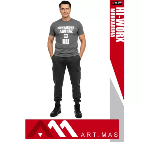 Artmas HI-WORK BLACK technikai jogger munkanadrág - munkaruha