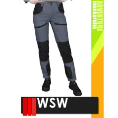 WSW ADVENTURE GREY HOBBER technikai stretch női deréknadrág - munkaruha