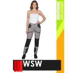 WSW ADVENTURE LIGHTGREY HOBBER technikai stretch női deréknadrág - munkaruha   WSW ADVENTURE LIGHTGREY HOBBER technikai stretch női deréknadrág - munkaruha