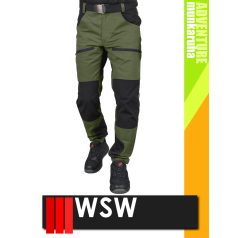   WSW ADVENTURE GREEN HOBBER technikai stretch deréknadrág - munkaruha