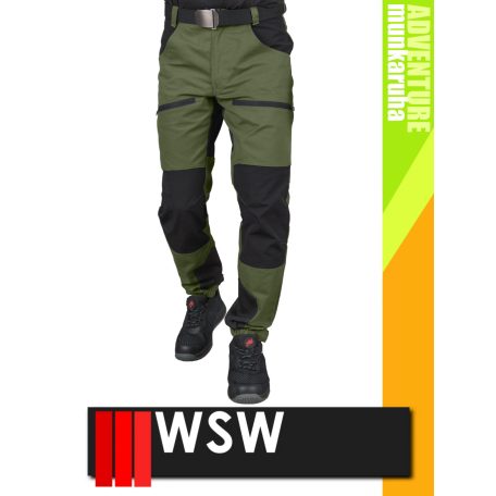 WSW ADVENTURE GREEN HOBBER technikai stretch deréknadrág - munkaruha