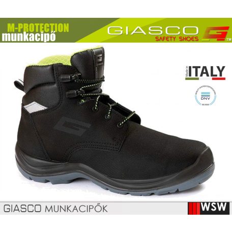 Giasco M-PROTECTION S3 prémium technikai rejtett lábfejvédelemmel munkabakancs - munkacipő