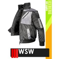   WSW ICEBERG BLACKGREY technikai 3IN1 bélelt téli munkakabát - munkaruha
