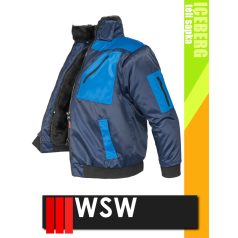   WSW ICEBERG NAVYROYAL technikai 3IN1 bélelt téli munkakabát - munkaruha