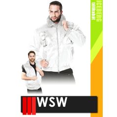   WSW ICEBERG WHITE technikai 3IN1 bélelt téli munkakabát - munkaruha