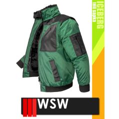  WSW ICEBERG GREENBLACK technikai 3IN1 bélelt téli munkakabát - munkaruha