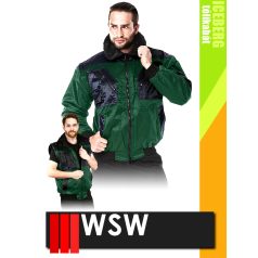   WSW ICEBERG GREENBLACK technikai 3IN1 bélelt téli munkakabát - munkaruha