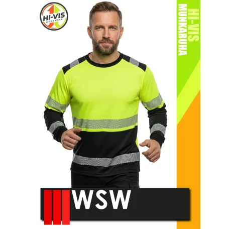 WSW YELLOW IGUANA technikai stretch póló - munkaruha