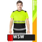 WSW RAUT BLACKHV IGUANA technikai stretch póló - munkaruha