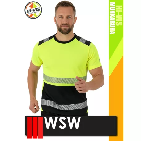 WSW YELLOW IGUANA technikai stretch póló - munkaruha