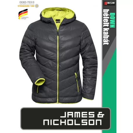 James & Nicholson DOWN CARBON női technikai bélelt kabát - munkaruha