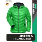 James & Nicholson DOWN GREEN női technikai bélelt kabát - munkaruha