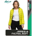 James & Nicholson DOWN YELLOW női technikai bélelt kabát - munkaruha