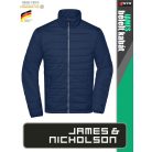 James & Nicholson PADDED NAVY férfi technikai bélelt kabát - munkaruha