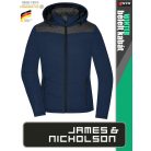James & Nicholson WINTER NAVY női technikai bélelt kabát - munkaruha